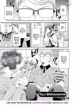 A Tanned Kogal Who’s Into Her Friend’s Dad