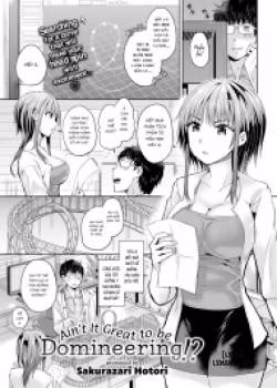 Ain’t It Great To Be Domineering