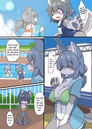 Chăm Trẻ Lạc Ở Hồ Bơi