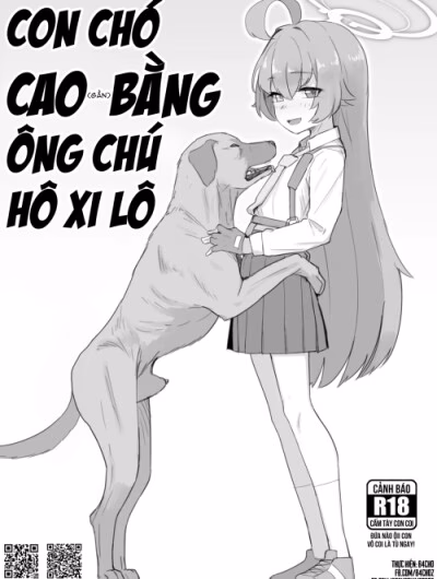 Con Chó Cao Gần Bằng Ông Chú Hô Xi Lô