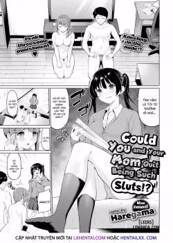 Could You And Your Mom Quit Being Such Sluts