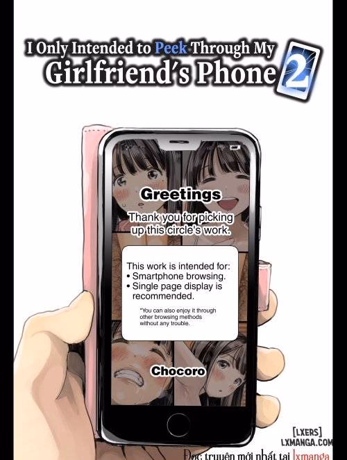 I Only Intended To Peek Through My Girlfriends Phone 2