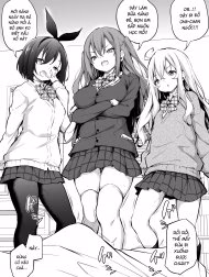 Namaiki Sanshimai Ni Okosareru Asa