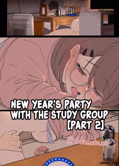 New Year’s Party With The Study Group Part 1+2