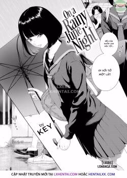 On A Rainy June Night