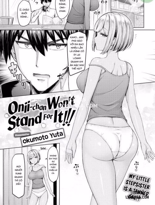 Onii-Chan Won’t Stand For It!!!