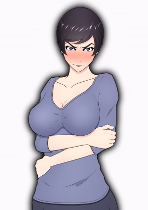 Shitagi Feti No Warugaki Ni Yowami O Nigirarete Shimatta Tsuyoki Mama