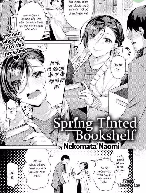 Spring-Tinted Bookshelf