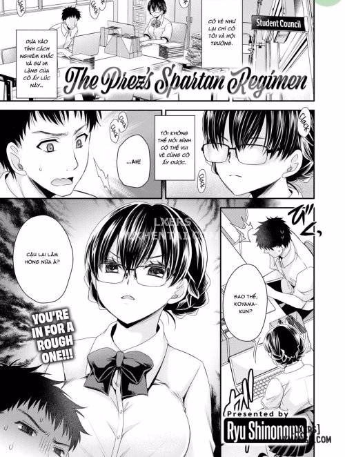 The Prez’s Spartan Regimen