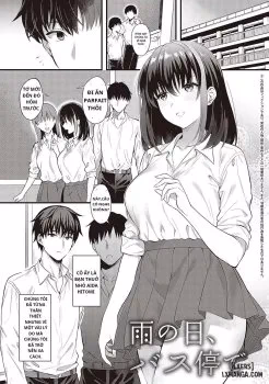 Trạm Xe Buýt Ngày Mưa